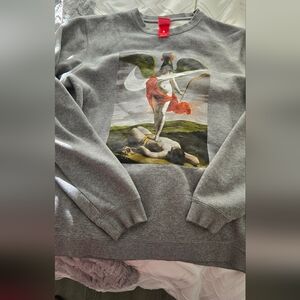 Nike L mens crew neck